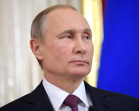 Vladimir Poetin in 2017