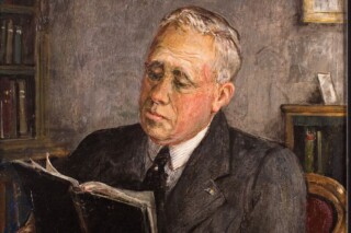 Postuum portret van Johan Huizinga