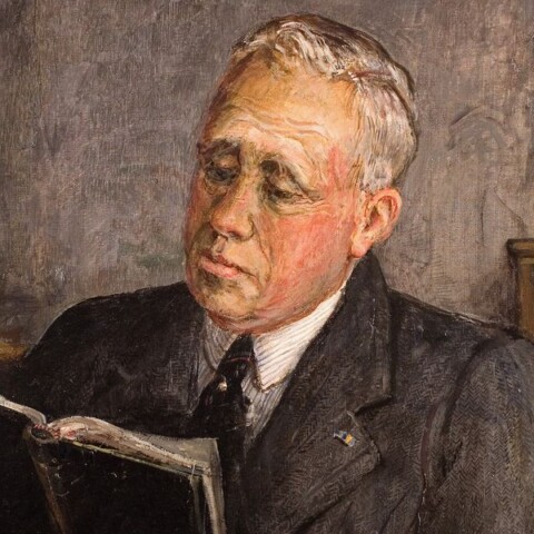 Postuum portret van Johan Huizinga