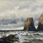 Vogelrots bij Gjesvaer, 1888 - Betzy Akersloot-Berg