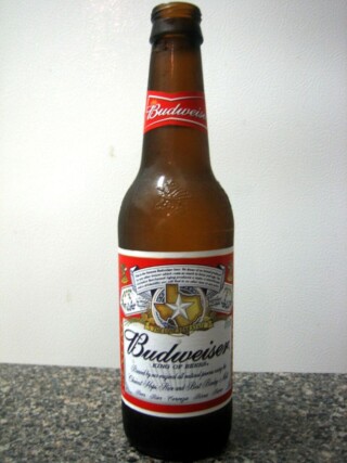 Fles Budweiser