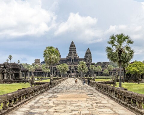 Het tempelcomplex van Angkor Wat