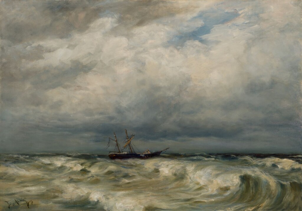 Na de Storm - Betzy Akersloot-Berg, 1905