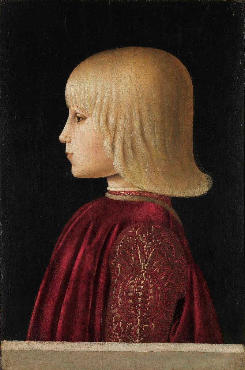 Portret van een jongen (Guidobaldo da Montefeltro?) – Piero della Francesca, ca. 1483