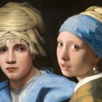Jongen met een tulband (ca. 1658-1661) van Michael Sweerts naast Johannes Vermeers Meisje met de parel (ca. 1665).