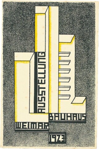 bauhaus 1923 kaart