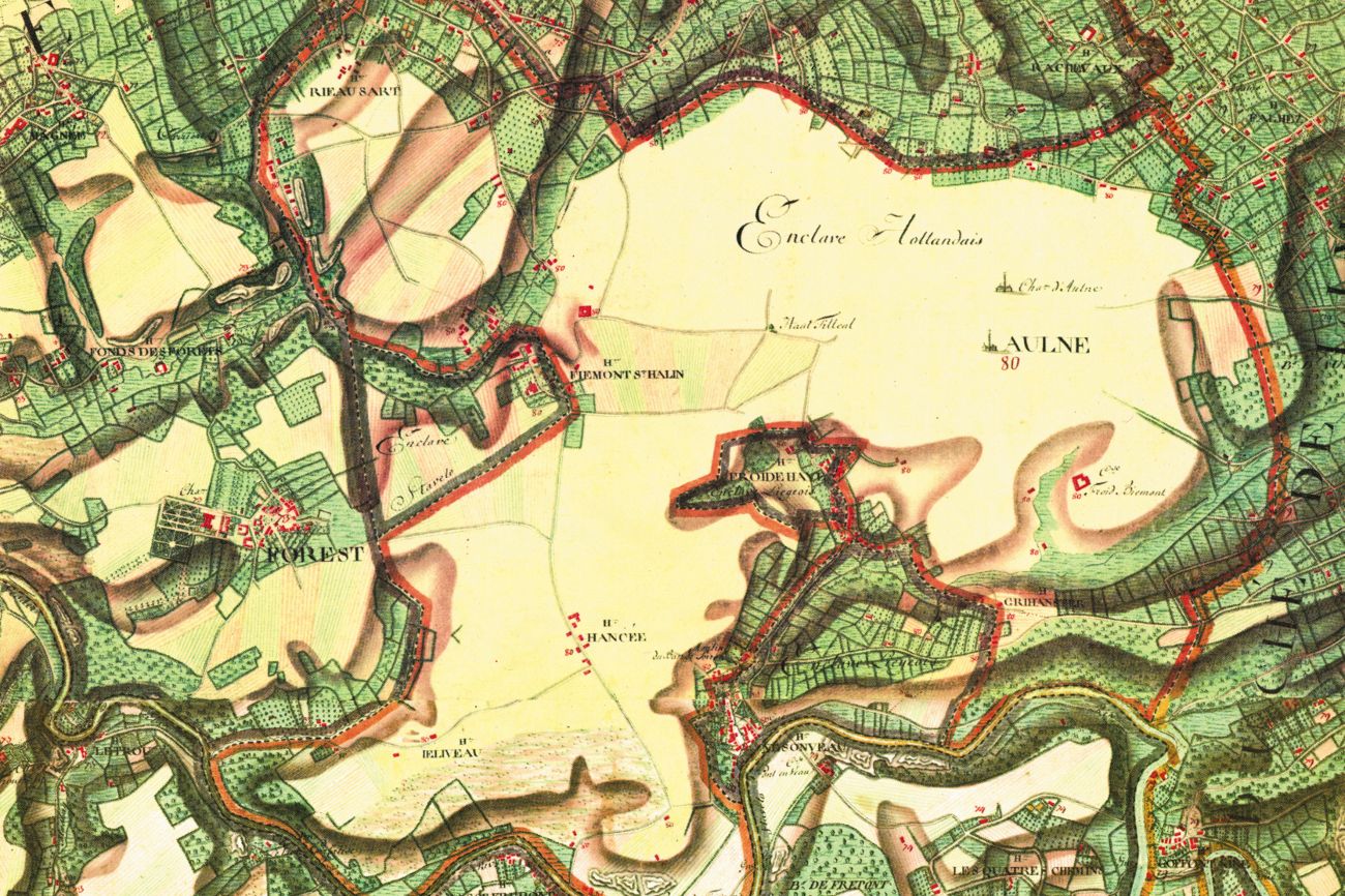 Detail van de Ferrariskaart