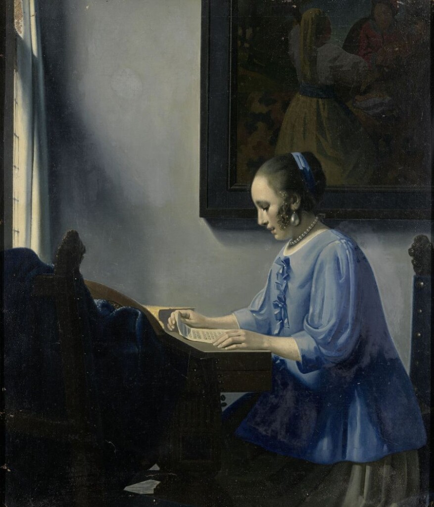 Brieflezende vrouw han van meegeren