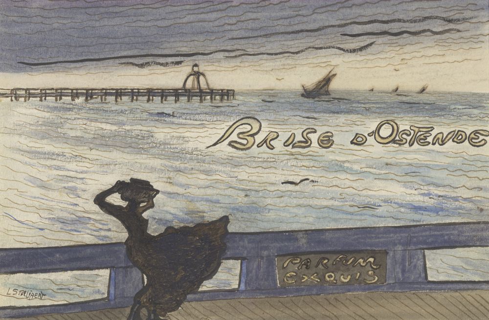 Brise d'Ostende. Parfum exquis - Léon Spilliaert, 1900