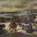 De slag bij Nancy, door Eugène Delacroix