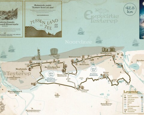 Fietskaart 'Expeditie Testerep'