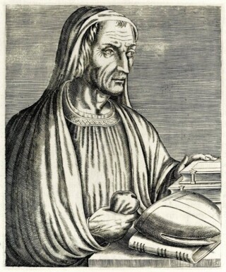 Gregorius van Tours portret 1584.