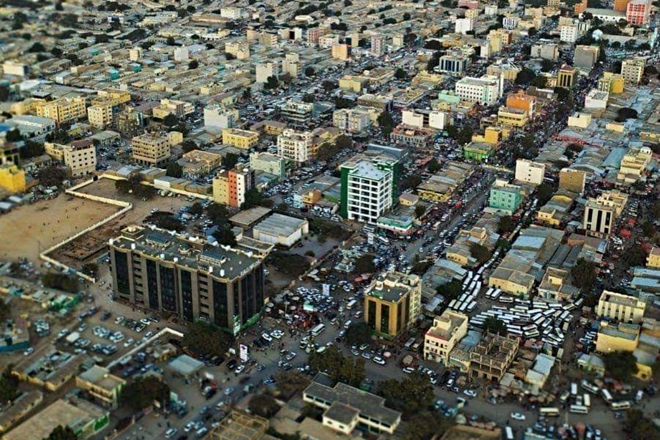 Hargeisa, de hoofdstad en grootste stad van Somaliland.
