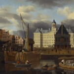 Jan van Kessel (1641-1680) - De Dam gezien naar het westen, 1668