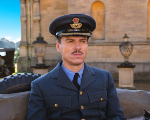 Meteoroloog James Stagg, in de film gespeeld door Andrew Scott