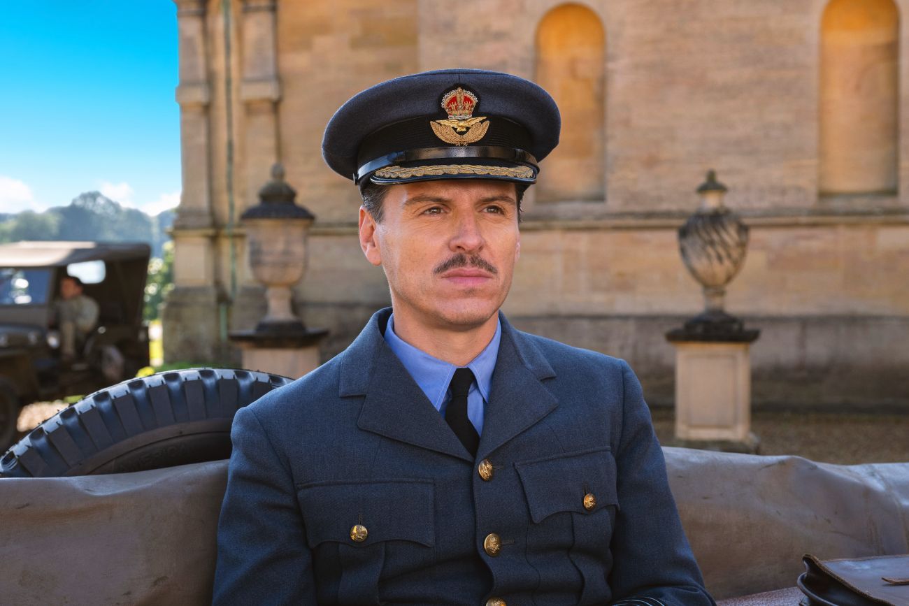 Meteoroloog James Stagg, in de film gespeeld door Andrew Scott