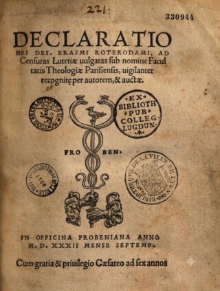Erasmus Declarationes