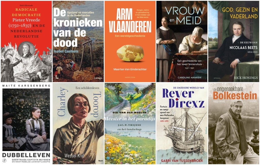 De longlist van de Libris Geschiedenis Prijs 2026