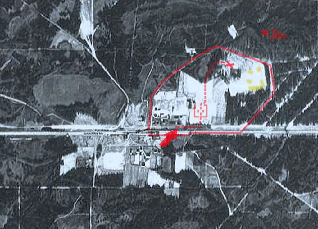 luchtfoto sobibor
