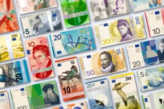 ontwerpen voor nieuwe eurobiljetten