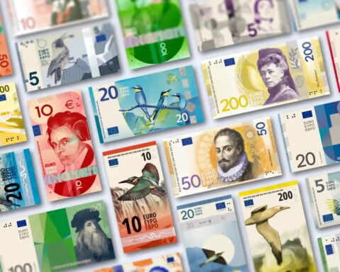 ontwerpen voor nieuwe eurobiljetten