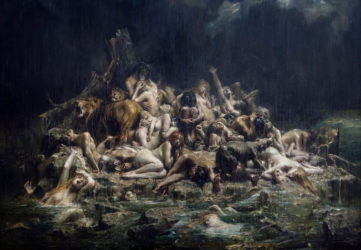 De zondvloed in de Griekse mythologie